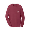 Tau Kappa Epsilon Long Sleeve Pocket Tee