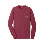 Tau Kappa Epsilon Long Sleeve Pocket Tee