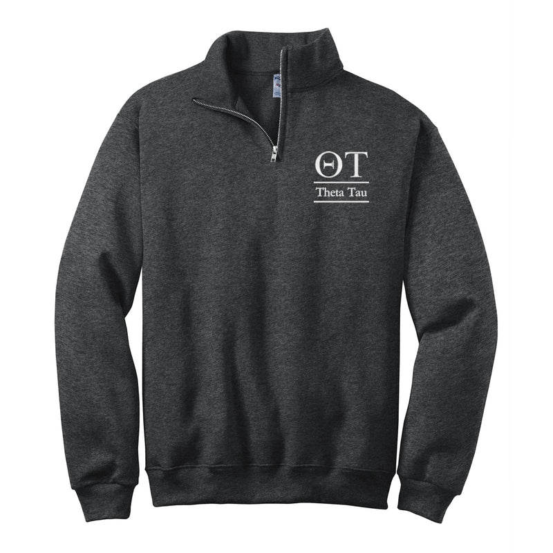 Theta Tau Quarter Zip Pullover Sweatshirt