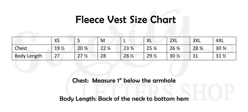 Kappa Delta Rho Fleece Vest