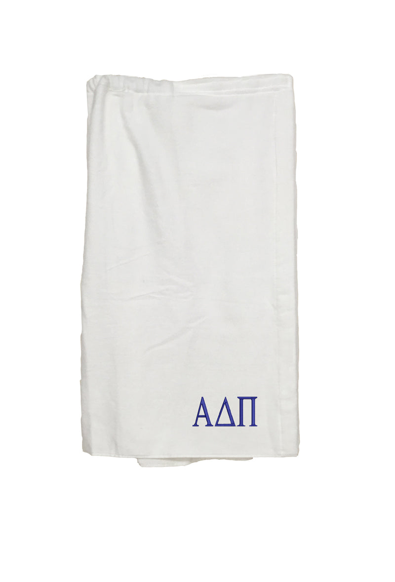 Alpha Delta Pi Terry Velour Spa Wrap