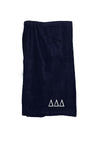 Delta Delta Delta Terry Velour Spa Wrap