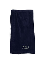 Delta Phi Lambda Terry Velour Spa Wrap