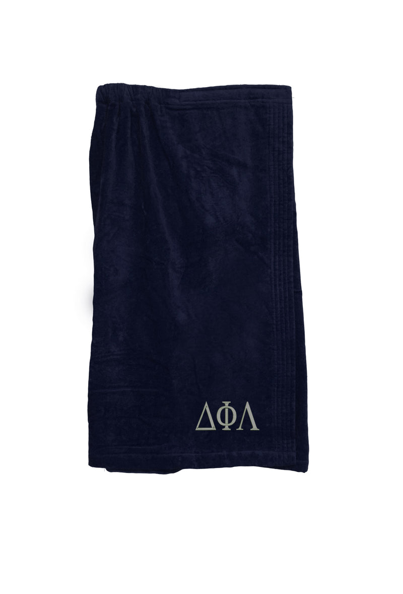 Delta Phi Lambda Terry Velour Spa Wrap