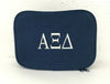 Alpha Xi Delta Waffle Weave Cosmetic Bag
