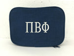 Pi Beta Phi Waffle Weave Cosmetic Bag