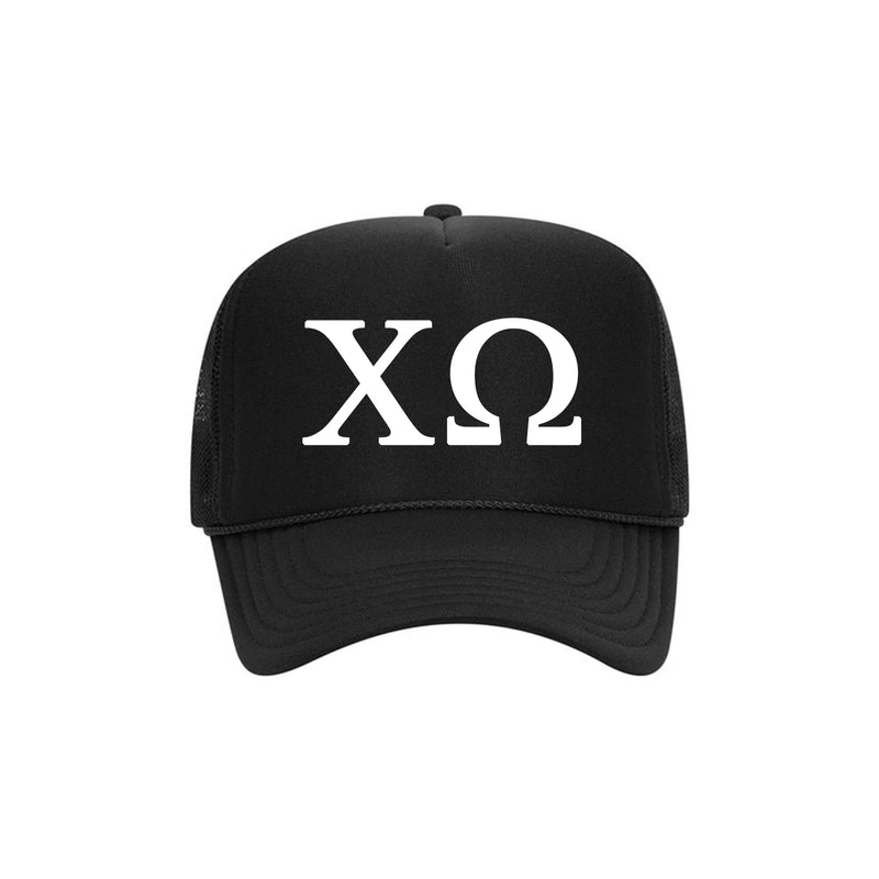 Chi Omega Trucker Hat