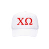 Chi Omega Trucker Hat