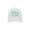 Zeta Tau Alpha Beach Washed Hat