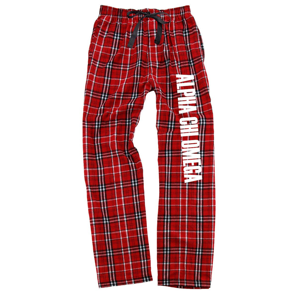 Alpha Chi Omega Flannel Pants