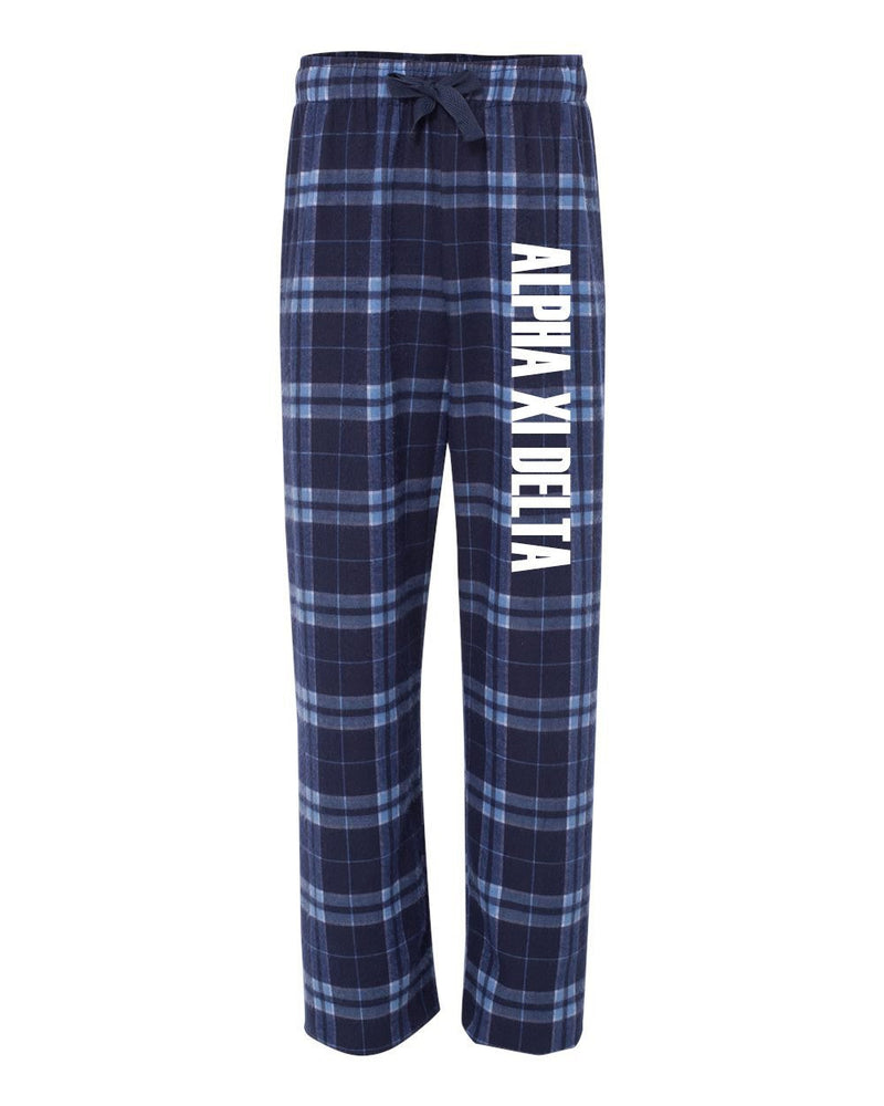 Alpha Xi Delta Flannel Pants
