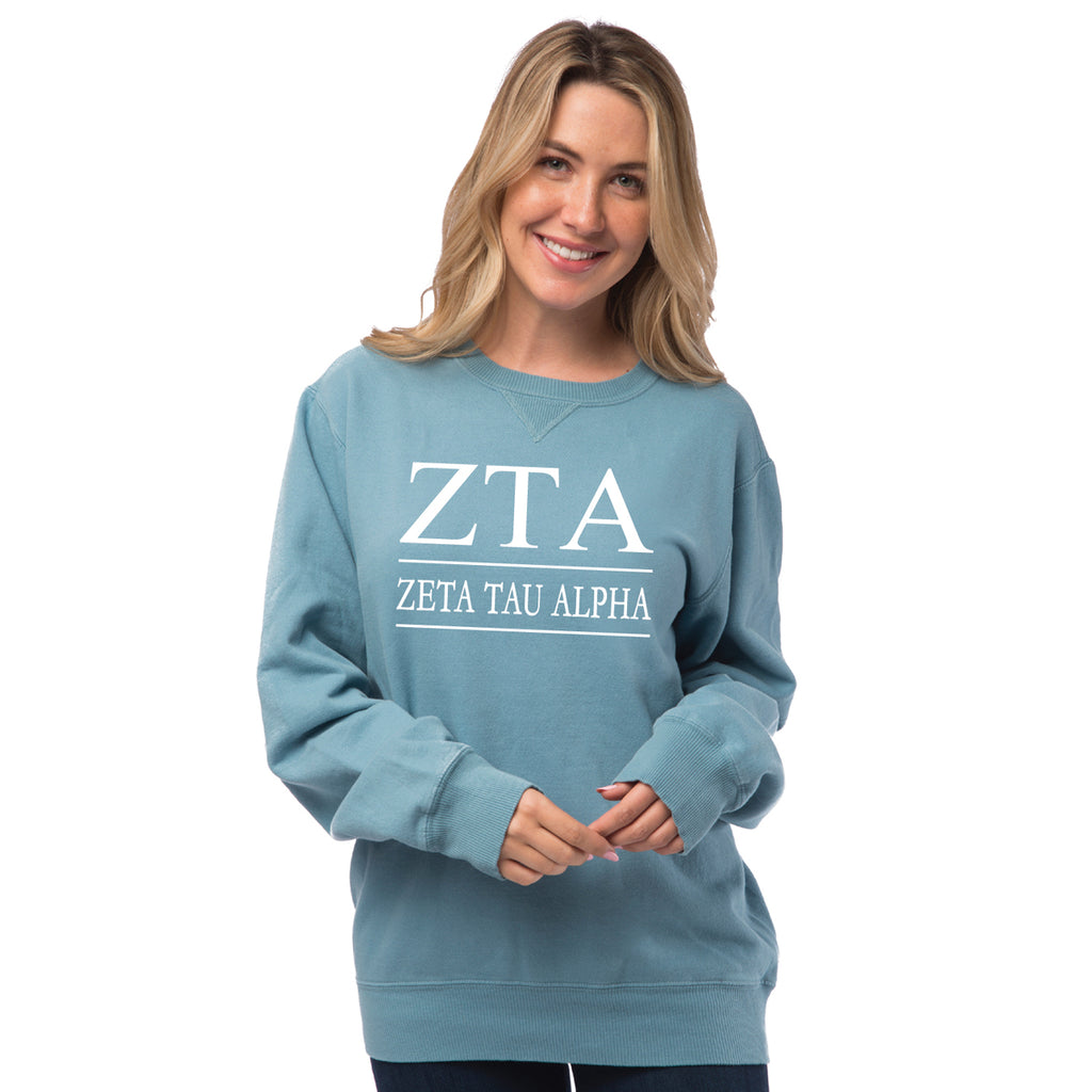 Zeta tau alpha crewneck 2025