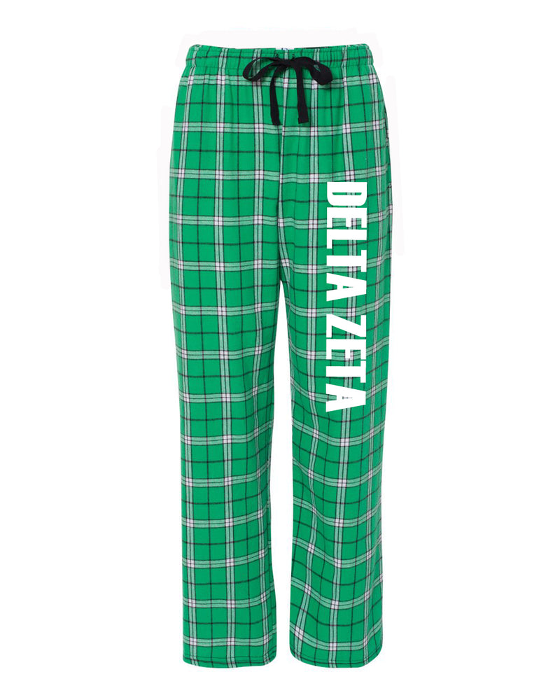 Delta Zeta Flannel Pants