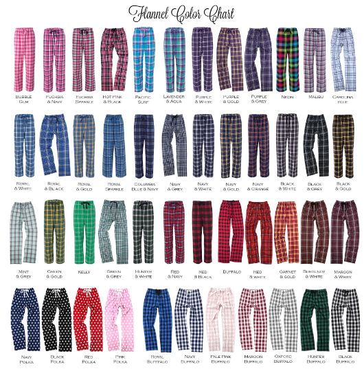 Alpha Delta Pi Flannel Pants