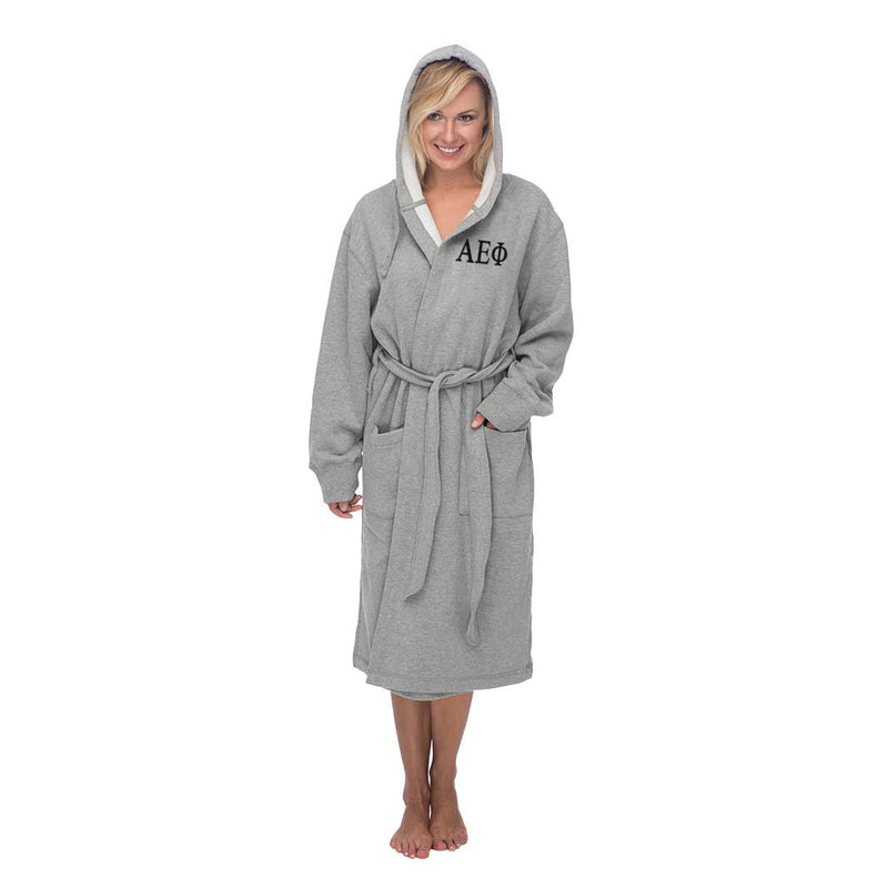 Alpha Epsilon Phi Hooded Sweatshirt Robe