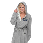 Sigma Delta Tau Hooded Sweatshirt Robe