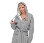 Sigma Kappa Hooded Sweatshirt Robe