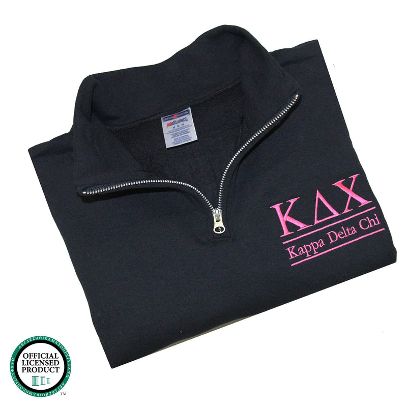 Kappa Delta Chi Quarter Zip Pullover