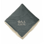Phi Alpha Delta Sherpa Lined Blanket
