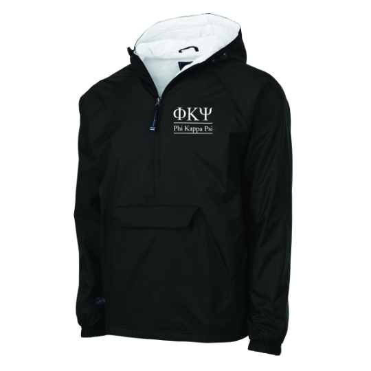 Phi Kappa Psi Flannel Lined Windbreaker