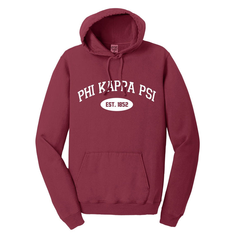 Phi Kappa Psi Hooded Pullover Vintage Sweatshirt