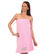 Delta Zeta Terry Velour Spa Wrap