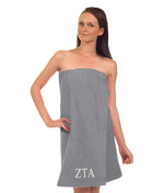 Zeta Tau Alpha Terry Velour Spa Wrap