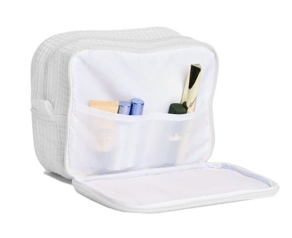 Kappa Delta Waffle Weave Cosmetic Bag